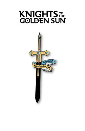 Knights of The Golden Sun Enamel Pin