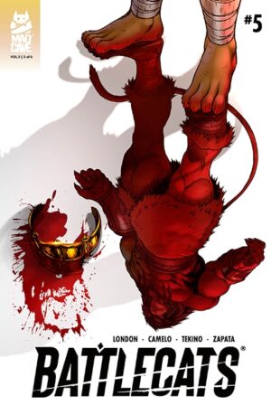 Battlecats #5 Cover - Mad Cave
