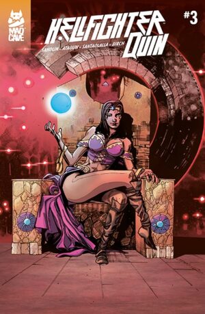 Hellfighter Quin #3 Cover - Mad Cave