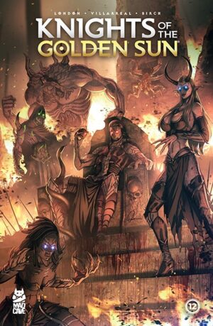 Knights of The Golden Sun 12 - Cover