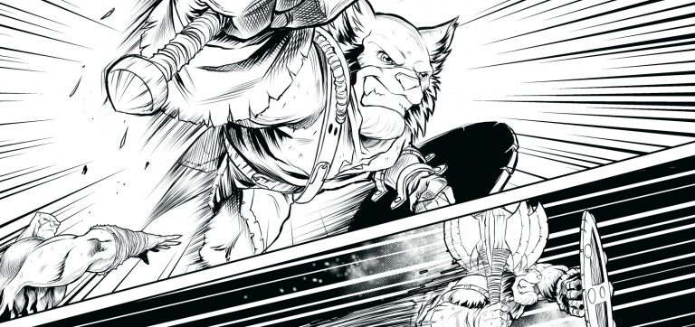 Michael Camelo - Battlecats Inker